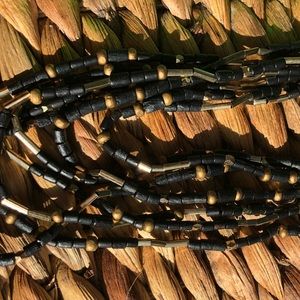 Black and Gold Necklace
